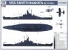 Vee Hobby P57005 USS South Dakota Platinum Box 1/700